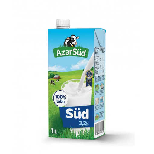 AZƏRSÜD SÜD 1 L 3.2% TETRA PAK resmi