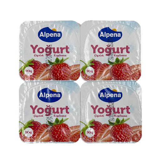 ALPENA YOQURT 90 Q ÇİYƏLƏK resmi