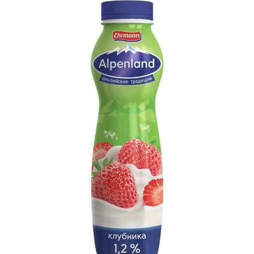 ALPENLAND YOQURT İÇMƏLİ 290 Q ÇİYƏLƏK 1 resmi