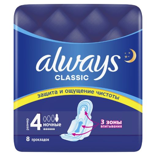 ALWAYS CLASSIC QADIN BEZI 8 LI GECƏ resmi