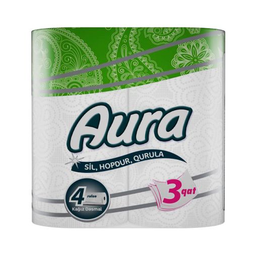 AURA MƏTBƏX DƏSMALI 4 ƏDƏD resmi