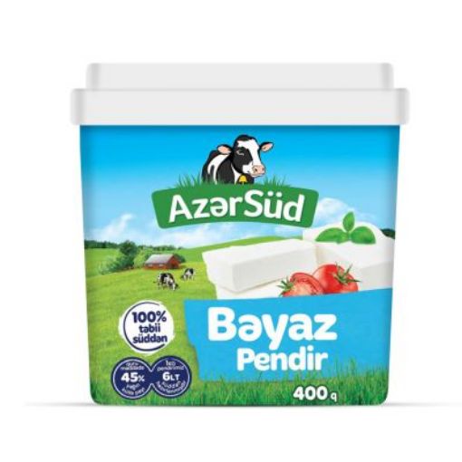 AZƏRSÜD AĞ PENDİR 400 Q resmi