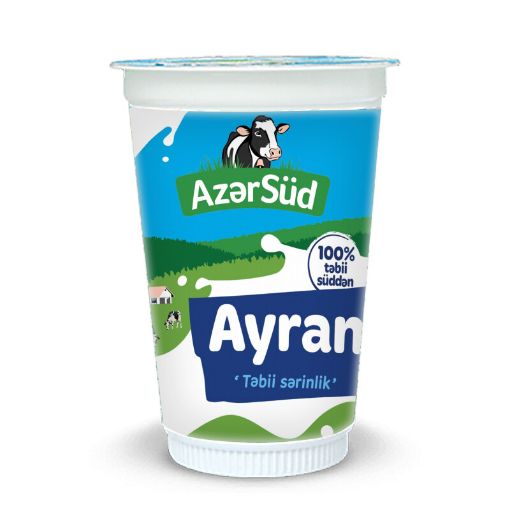 AZERSÜD AYRAN 200 ML PLASTİK resmi