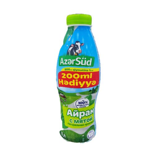 AZƏRSÜD AYRAN 800+200 ML NANƏLİ resmi