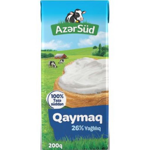 AZƏRSÜD QAYMAQ 200 Q 26% resmi