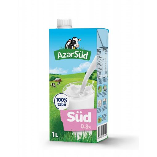 AZƏRSÜD 0,3% 1 LT TETRA PAK resmi