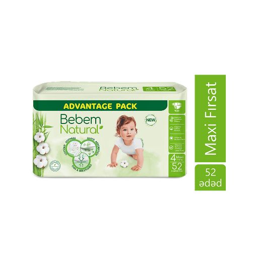 BEBEM UŞAQ BEZİ N4 52 LI 7-14 KQ NATURAL resmi