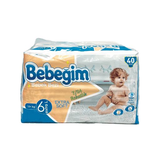 BƏBƏYİM UŞAQ BEZİ N6 40 Lİ 15+KQ resmi