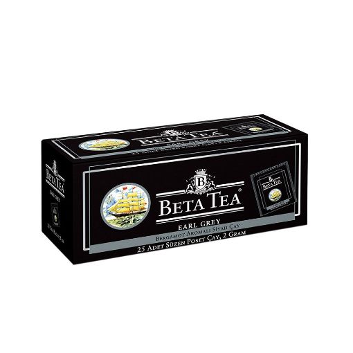 BETA ÇAY EARL GREY 50 Q 25 TB ZƏRFLİ resmi