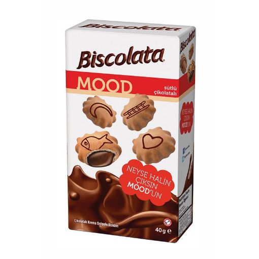 BİSCOLATA MOOD BİSKUVİ 40 Q KREM DOLĞULU resmi