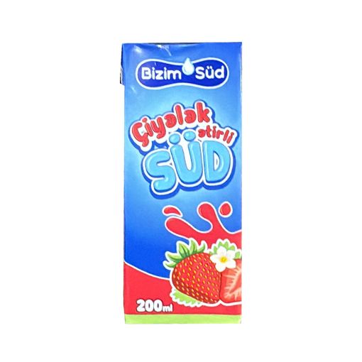 BİZİM SÜD SÜD 200 ML ÇİYƏLƏK resmi