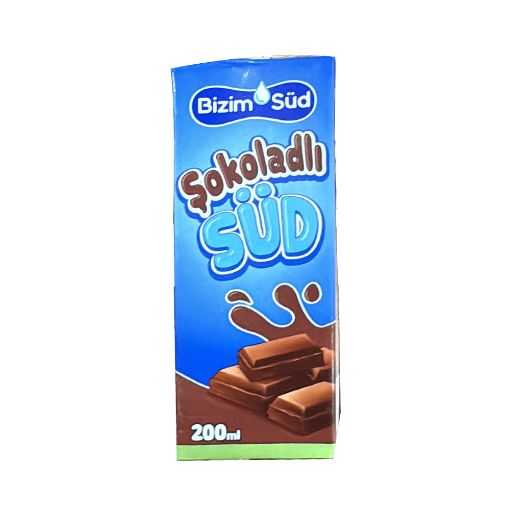 BİZİM SÜD SÜD 200 ML ŞOKOLAD resmi