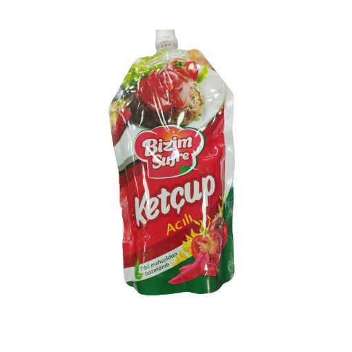 BIZIM SUFRE KETÇUP ACILI 350 Q PKT resmi
