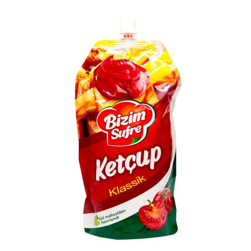 BIZIM SUFRE KETÇUP KLASSİK 350 Q PKT resmi