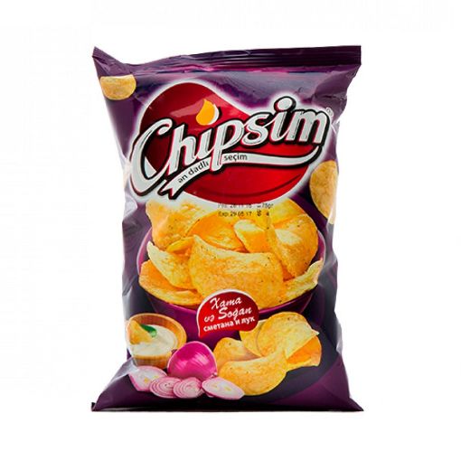 CHİPSİM CİPS 140 Q XAMA VƏ SOĞAN resmi