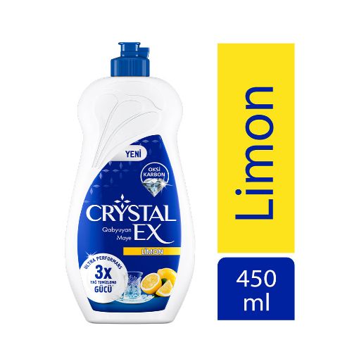 CRYSTALEX QABYUYAN MAYE 450 ML LİMON resmi