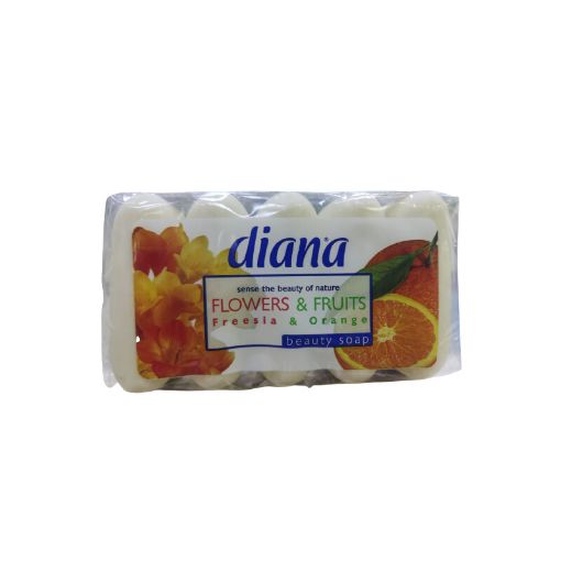 DİANA SABUN 75 Q GÜL MEYVƏ X5 ED BL resmi