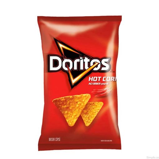 DORİTOS HOT CORN CİPS 130 Q ACILI resmi