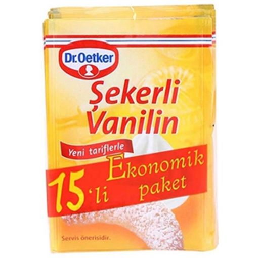 DR.OETKER ŞƏKƏRLİ VANİL 5 Q 15Lİ resmi