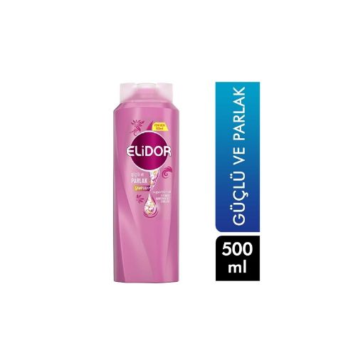 ELİDOR ŞAMPUN 500 ML GÜCLÜ PARLAQ resmi