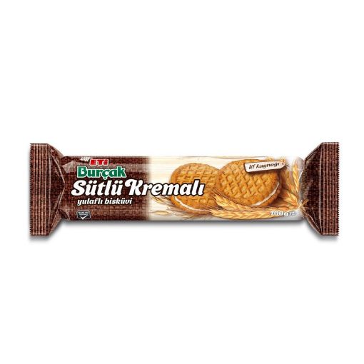 ETİ BURCAK PEÇENYE 100 Q SÜDLÜ KREMLİ resmi