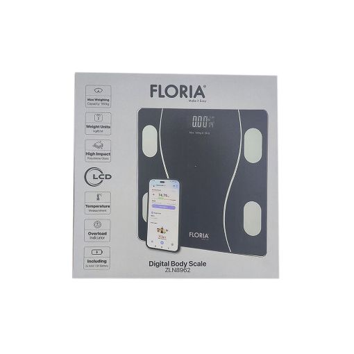 FLORIA SMART BƏDƏN TƏRƏZİSİ 180 KG resmi
