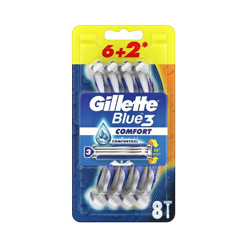 GILLETTE BLUE 3 COMFORT 6+2 resmi