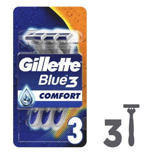 GİLLETTE BLUE 3 PLUS BIÇAQ X3 resmi