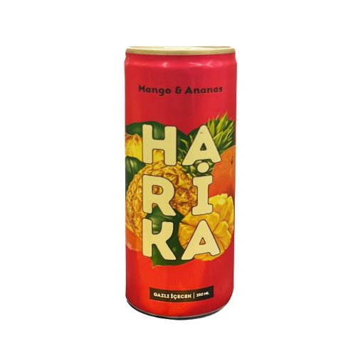 HARIKA QAZLI SU 250 ML MANQO ANANAS resmi