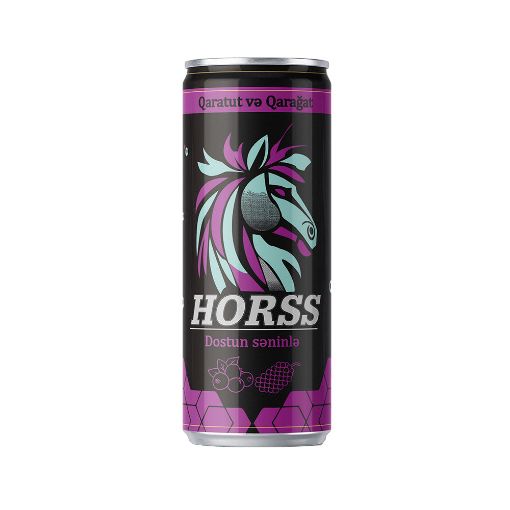 HORSS QAZLI ICKI 250 ML QARATUT UZUM resmi