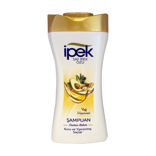 İPƏK QURU SAÇLAR ÜÇÜN ŞAMPUN 600ML resmi