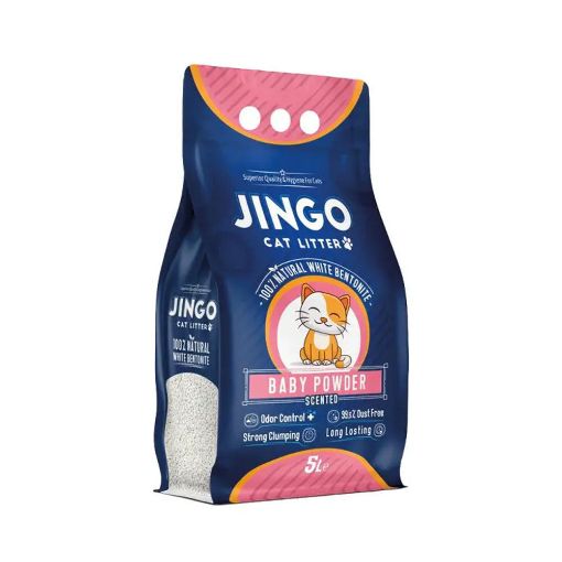 JİNGO PİŞİK QUMU 5 L 4.25 KQ PUDRA resmi