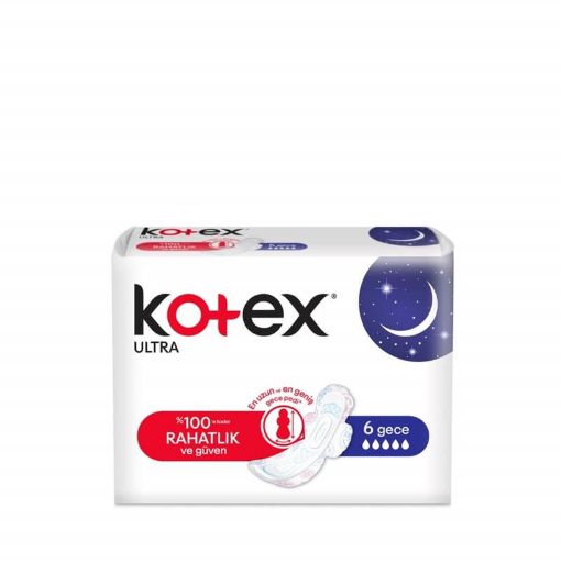 KOTEX QADIN BEZİ 6 LI GECƏ resmi