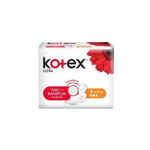 KOTEX QADIN BEZİ 8 Lİ NORMAL resmi