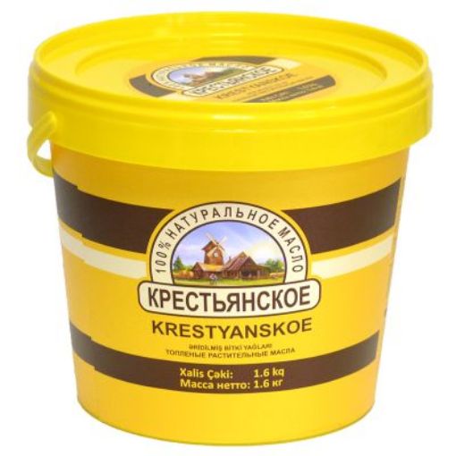 KRESTYANSKOE ƏRİDİLMİŞ BİTKİ YAĞI 1.6 KQ resmi