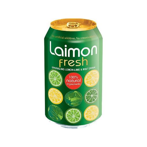 LAIMON FRESH QAZLI İÇKİ 330 ML BANKA resmi