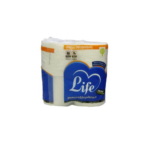 LIFE TUALET KAĞIZI 4 LÜ 3 QAT resmi