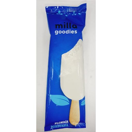 MİLLA DONDURMA 100 ML ÇUBUQDA PLOMBİR resmi