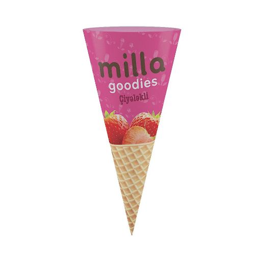 MİLLA DONDURMA 125 ML ÇİYƏLƏK QABDA resmi