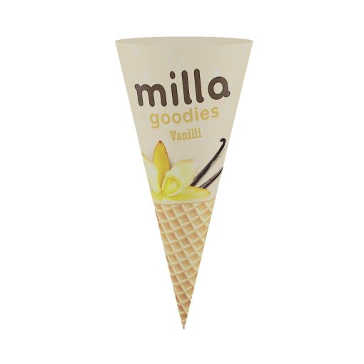 MİLLA DONDURMA 125 ML VANİL QABDA resmi