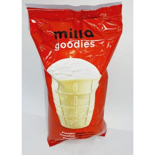 MİLLA DONDURMA 70 ML PLOMBİR STƏKAN resmi