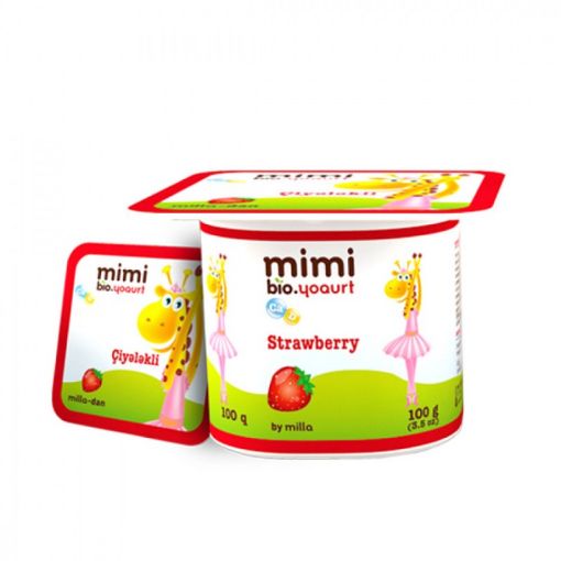 MİLLA MİMİ YOQURT 100 Q ÇİYƏLƏK resmi
