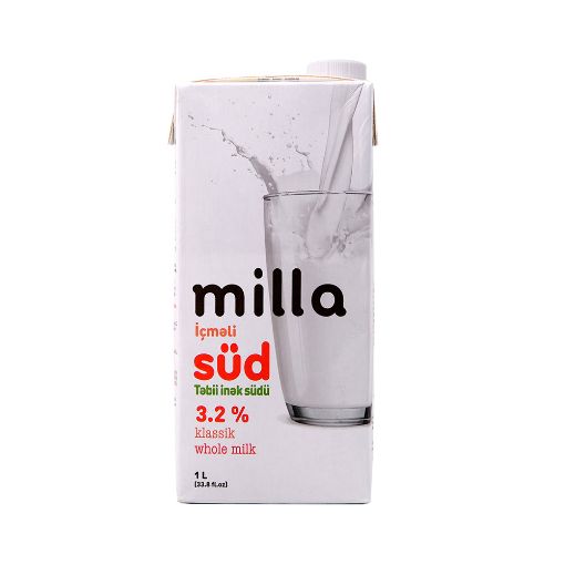 MİLLA SÜD 1 L 3,2% YAĞLI resmi