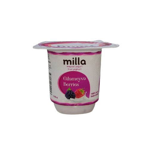 MİLLA YOQURT 115 Q MEŞƏ GİLƏMEYVƏ resmi