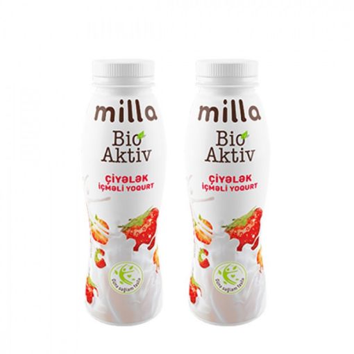 MİLLA YOQURT İÇMƏLİ 270 ML ÇİYƏLƏK resmi