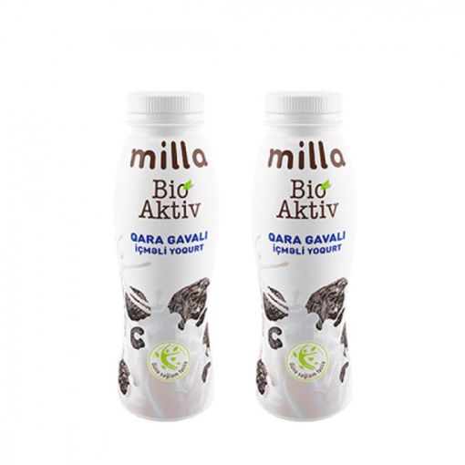 MİLLA YOQURT İÇMƏLİ 270 ML QARA GAVALI resmi