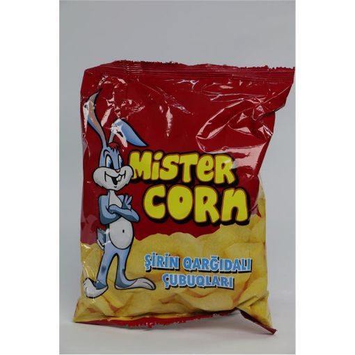 MİSTER CORN QARĞIDALI ÇUBUQ.25 Q ŞİRİN resmi
