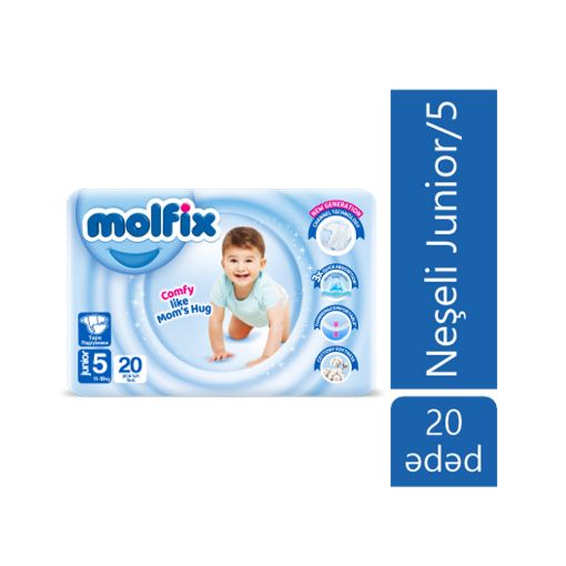 MOLFIX UŞAQ BEZİ N5 20 LI JUNIOR resmi