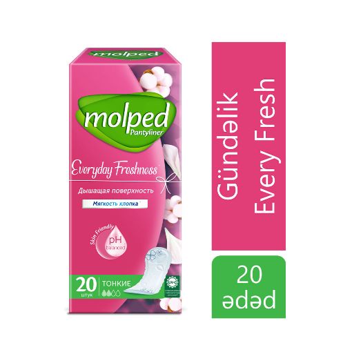 MOLPED GÜNLÜK QADIN BEZİ 20 Lİ ƏTİRSİZ resmi