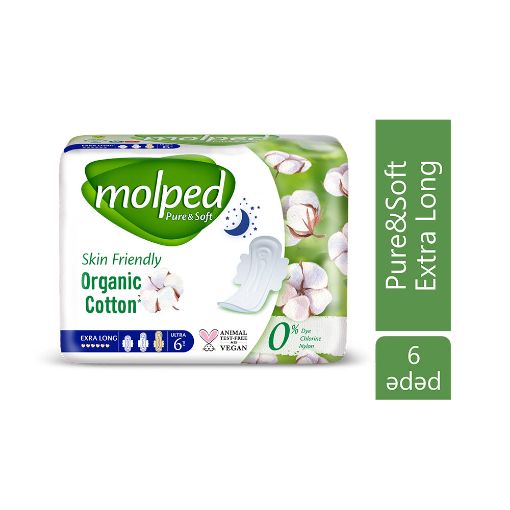 MOLPED QADIN BEZİ 6 LI GECƏ PURE&SOFT resmi